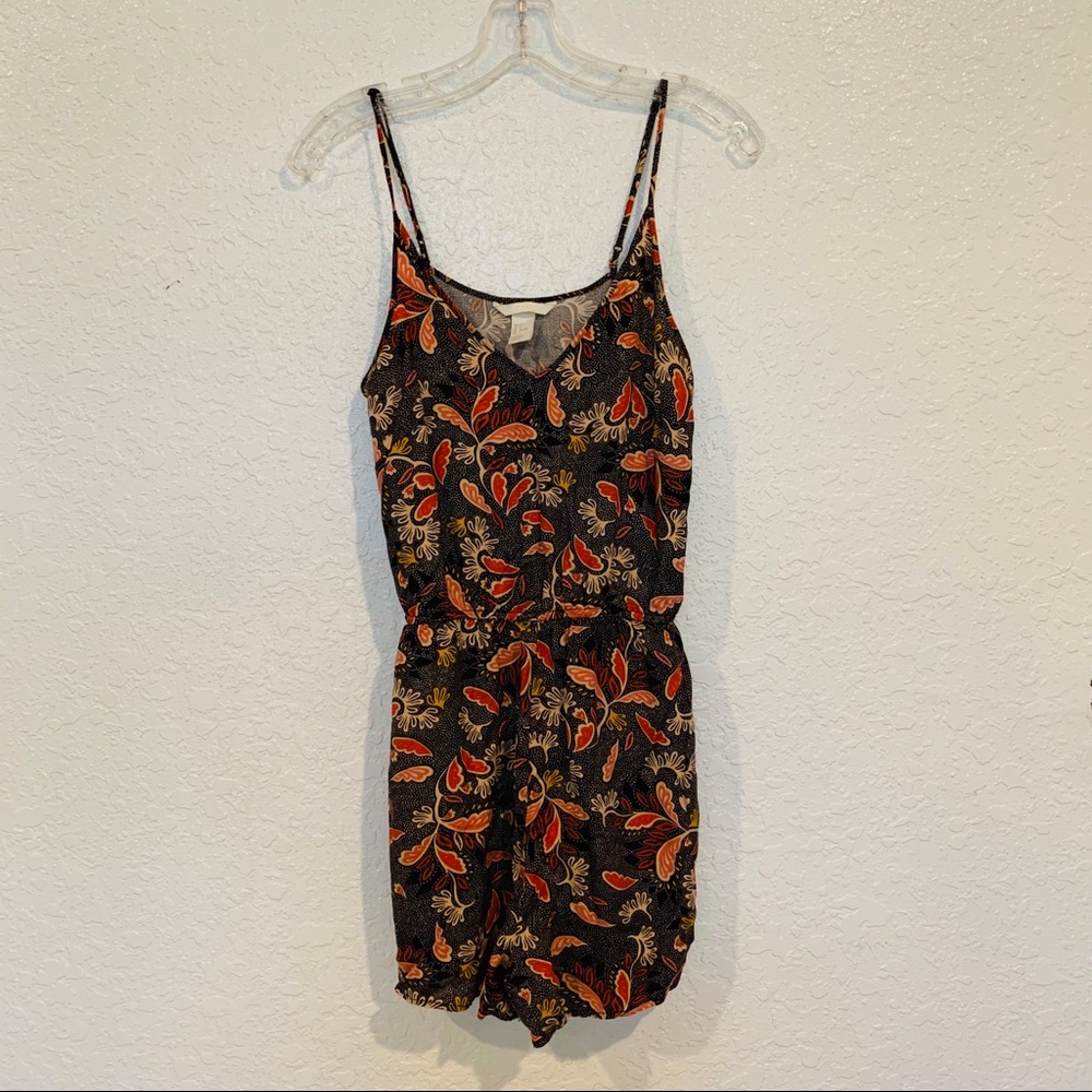 H&M Romper Floral Multicolor Size 6